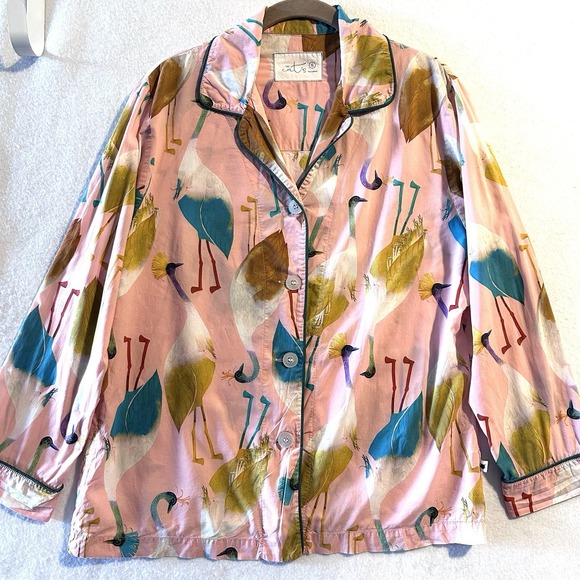 the cats pajamas Other - The Cat's‎ Pajamas S Small Galapagos Peacock Bird Top Button
